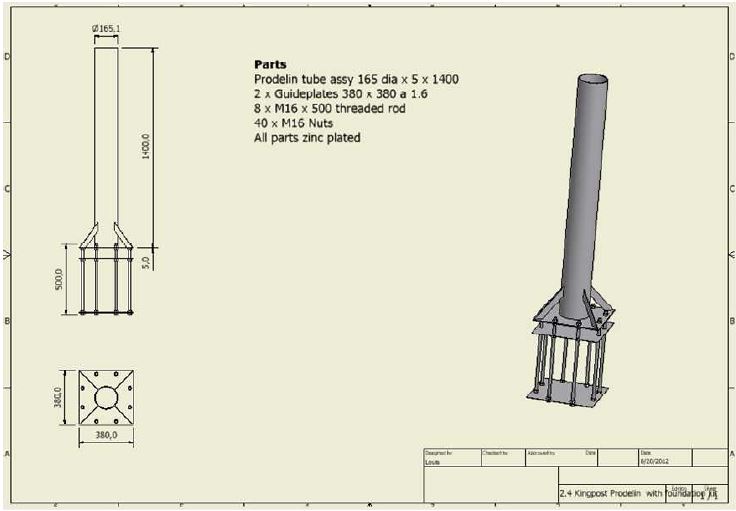 2.4m Penetrating Mount